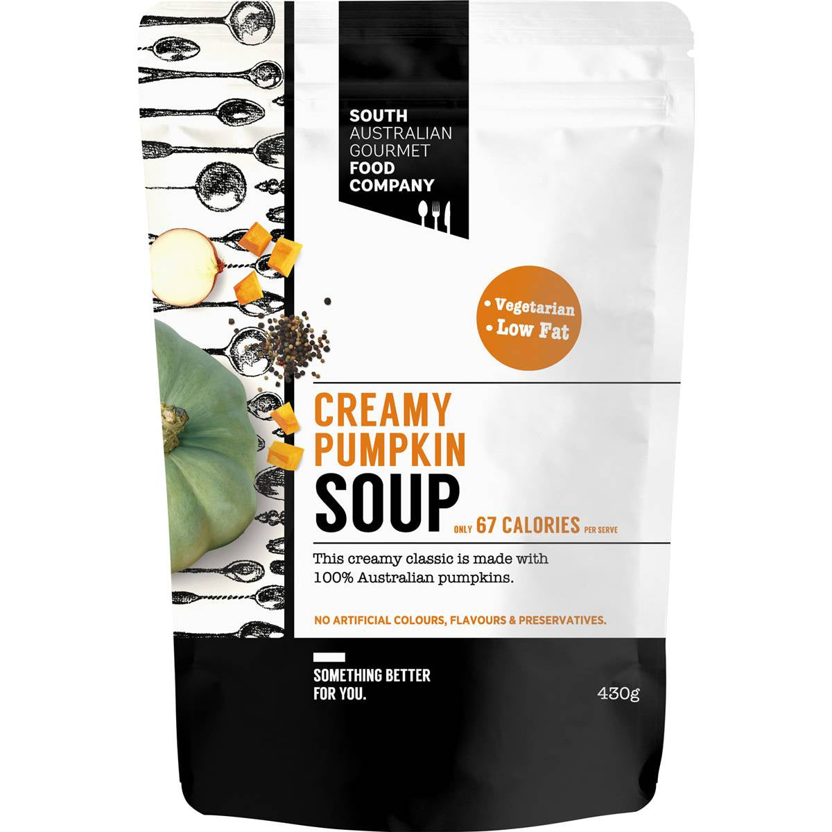 SA Gourmet Food Co Creamy Pumpkin Soup 430g