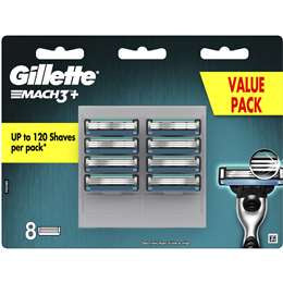 Gillette Mach 3 Cartridge 8 Pk