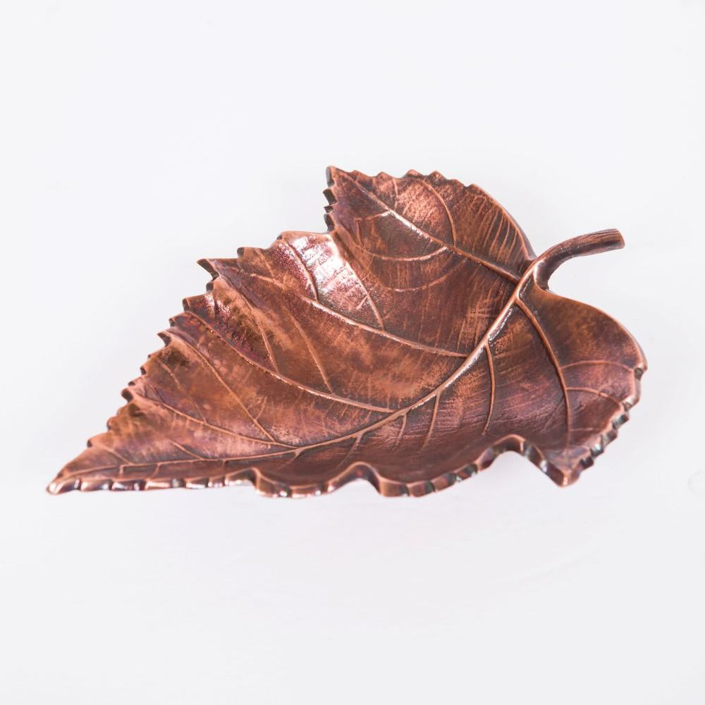 Maple Leaf Platter Copper Small