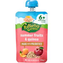 Rafferty's Garden 6m+ Summer Fruits & Quinoa 120g