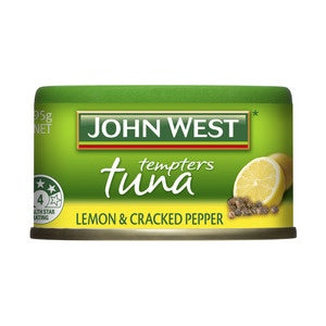 John West Tuna Tempters Lemon Pepper 95g^