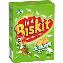 In A Biskit Crackers Chicken Flavour  160g