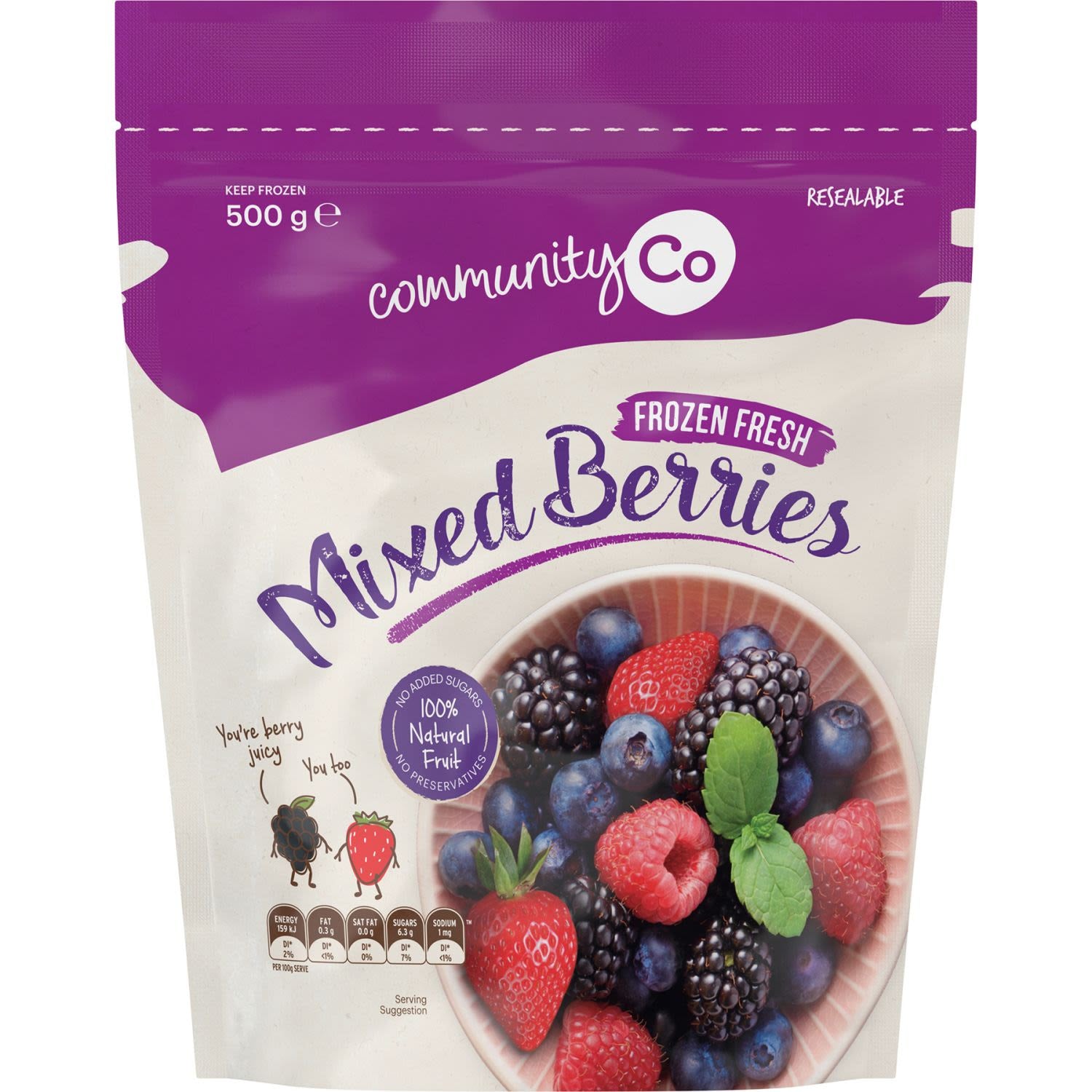 Community Co Frozen Mixed Berries 500g