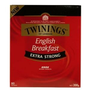 Twinings Tea Bags English B/Fast Extra Strong 80bags