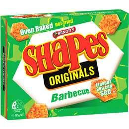 Arnotts Shapes Original BBQ 175g^