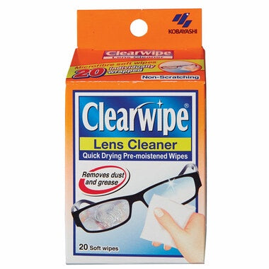 Clearwipe Lens Cleaner 20pk