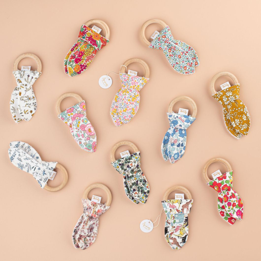 Bunny Teether - Liberty Print