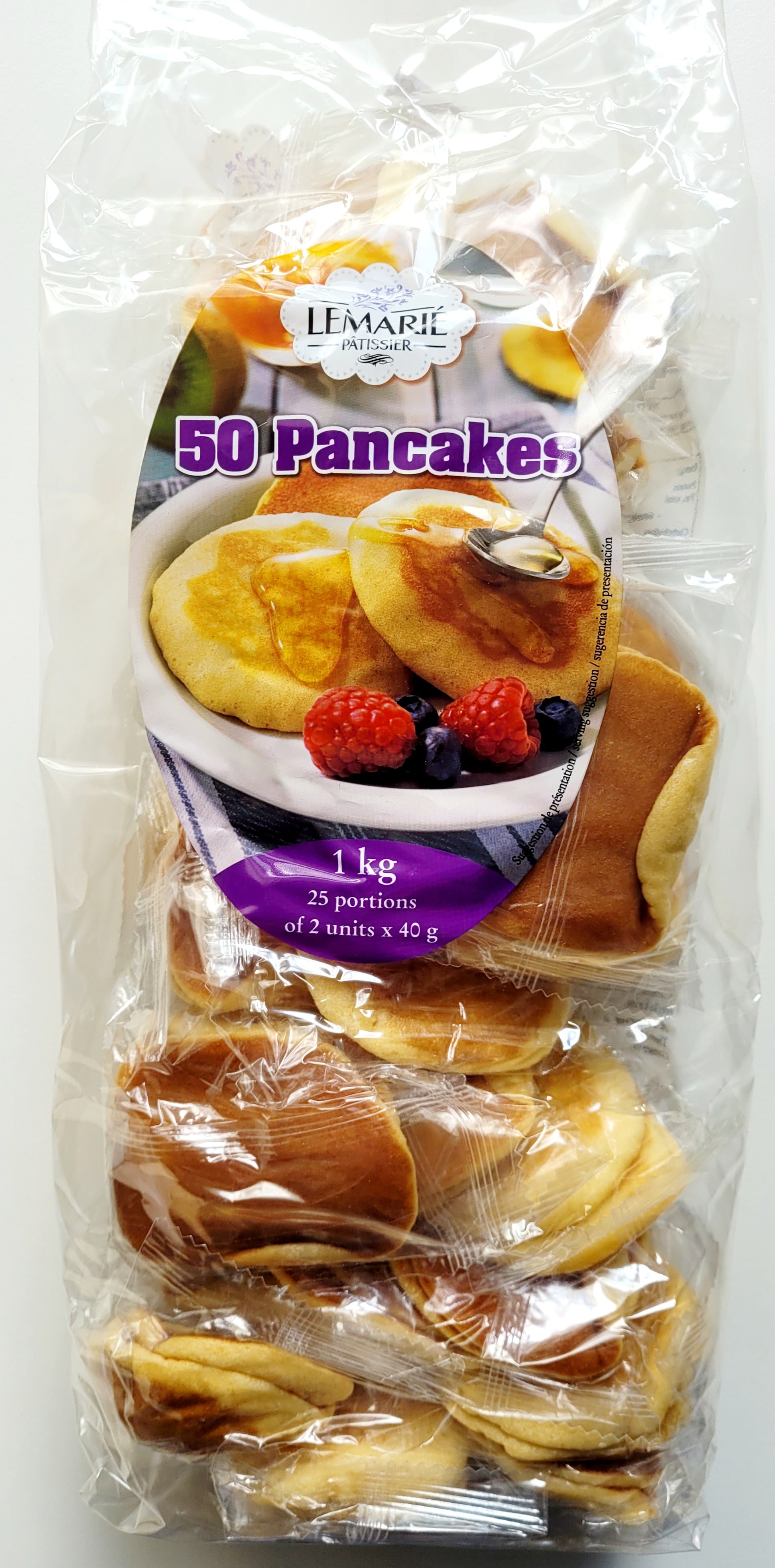 Lemarie Mini Pancakes 25 Portions