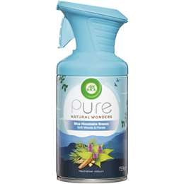 Airwick Pure Natural Wonders Aerosol Air Freshener Mountain Breeze 159g