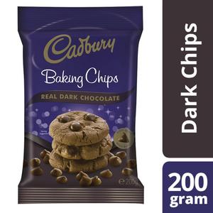 Cadbury Baking Chips Dark 200g