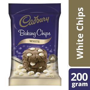 Cadbury Baking Chips White 200g