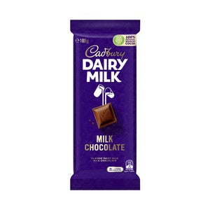 Cadbury Chocolate Block Dairy Milk 180g^