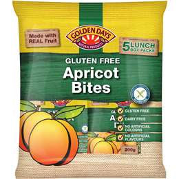 Golden Days Apricot Bites 5pk 200g