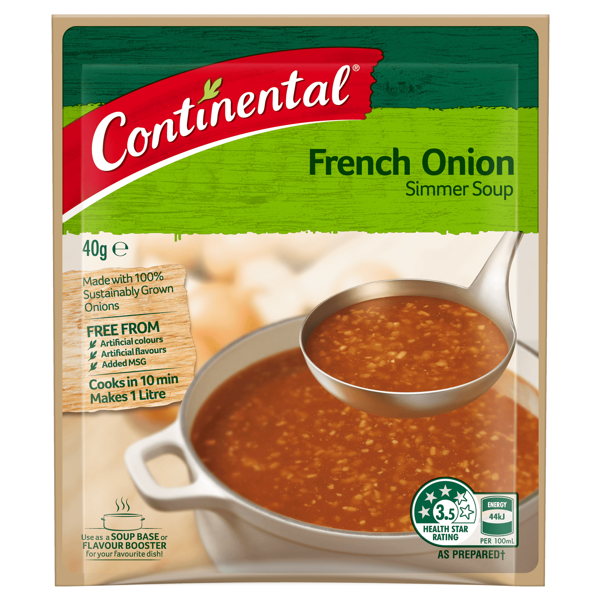 Continental Simmer Soup French Onion 40g