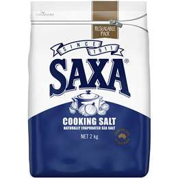 SAXA Cooking Salt 2kg