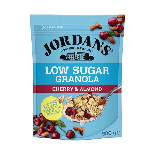 Jordans Low Sugar Granola Cherry And Almond 500g