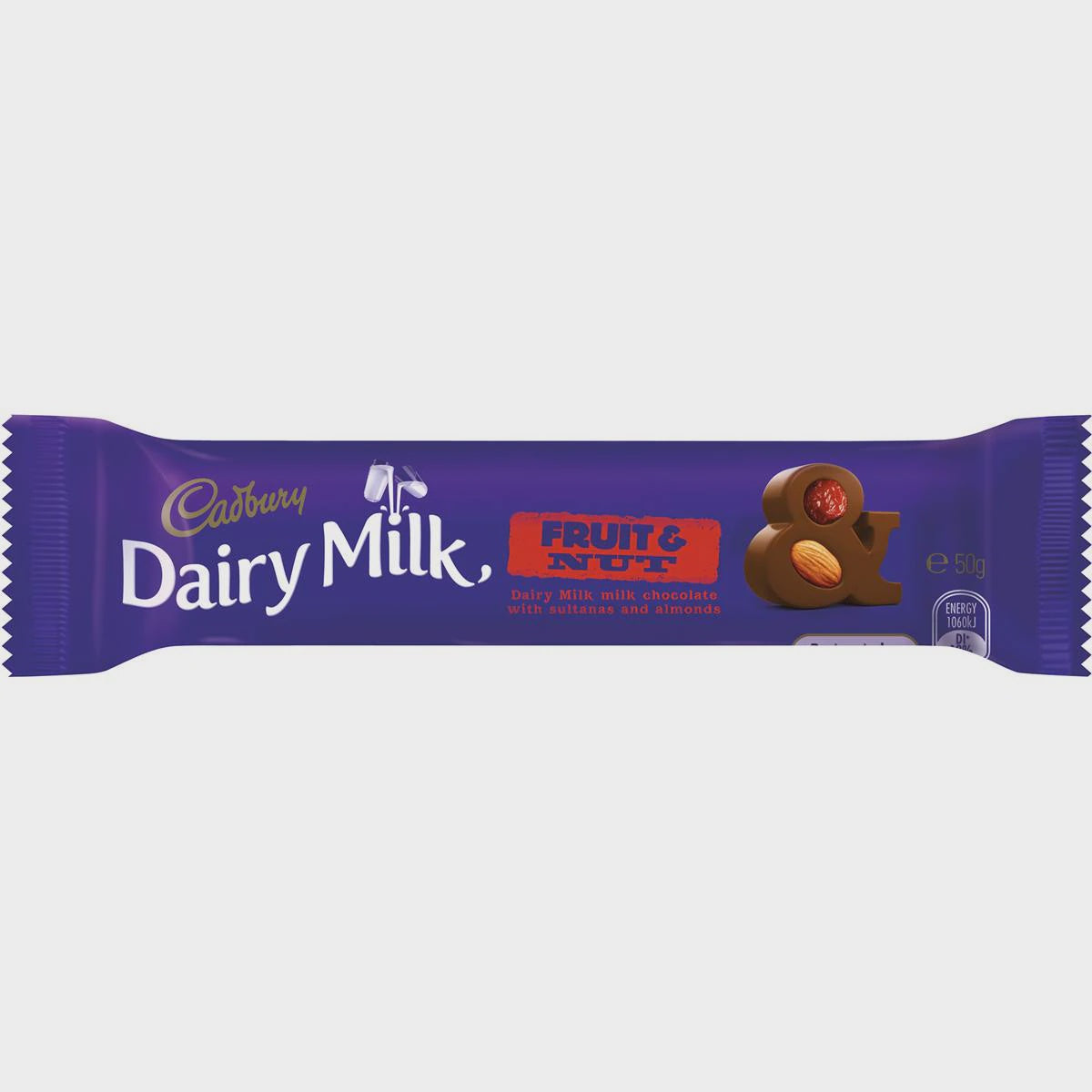 Cadbury Bar Fruit & Nut 50g