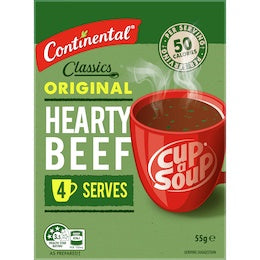 Continental Cup A Soup Hearty Beef 4 Serves