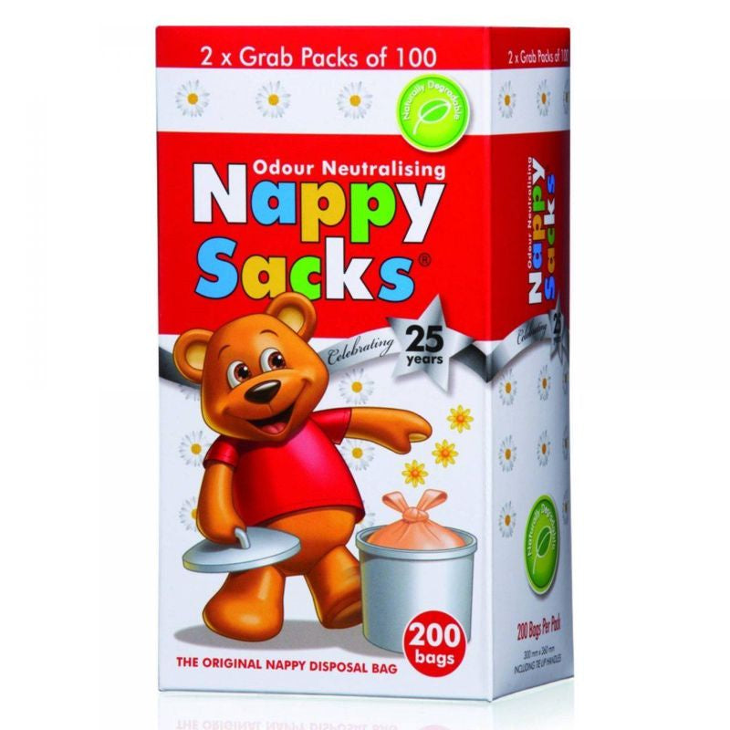 Nappy Sacks Disposable Bags 200pk