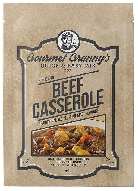 Gourmet Granny's Beef Casserole Sauce Mix 44g