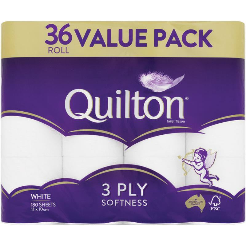 Quilton 3ply Toilet Tissue Value 36pk