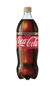 Coca Cola No Sugar Caffeine Free 1.25L^