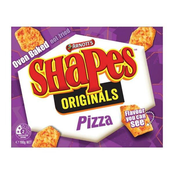 Arnotts Shapes Pizza 190g^