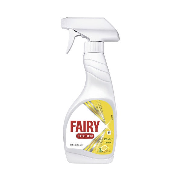 Fairy Dish and Kitchen Spray Lemon 450ml