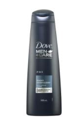 Dove Mens Deep Clean 2 In 1 Shampoo 300ml