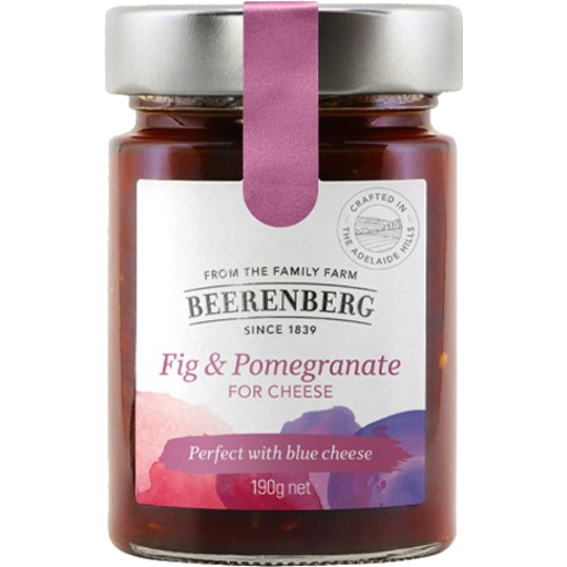 Beerenberg Fig & Pomegranate for Cheese 190g