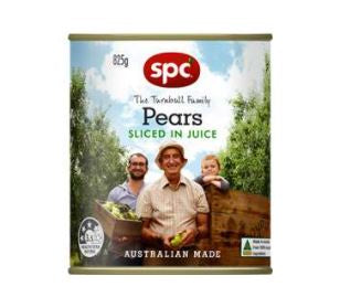 SPC Pear Slices in Juice 825g