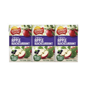 Golden Circle Multipack Apple Blackcurrant 6x250ml