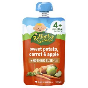 Rafferty's Garden 4m+ Smooth Sweet Potato Carrot Apple 120g