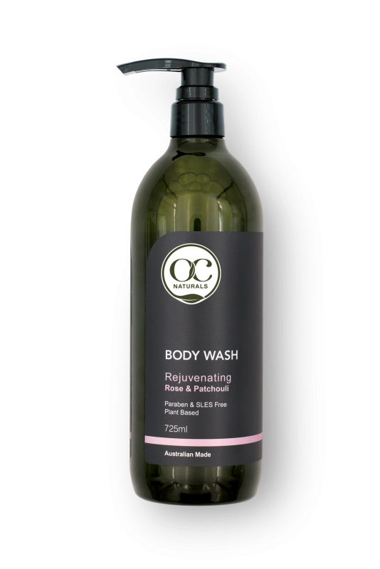 Organic Care Rose & Patchouli Rejuvenating Body Wash 725ml^