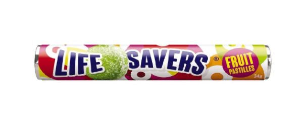 Lifesavers  Fruit Pastilles 34g