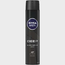 Nivea Men Deep 48 Hour Aerosol Antiperspirant Deodorant 250ml