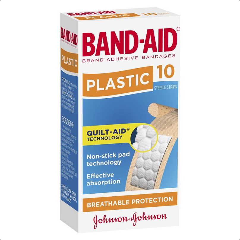 Band Aids Plastic 10pk