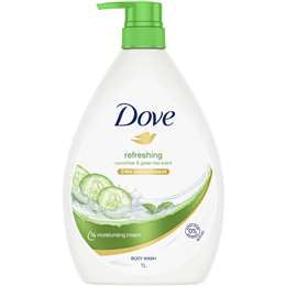 Dove Body Wash Fresh Touch Cucumber & Green Tea 1L