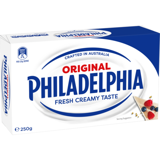 Kraft Philly Cream Cheese Block 250g