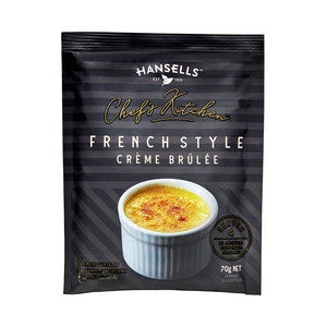 Hansells Chefs Kitchen French Style Creme Brulee 70g