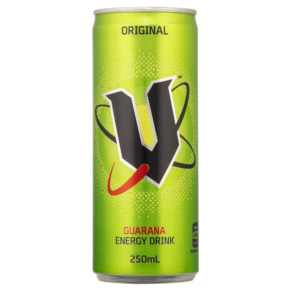 V Energy Drink Original Can 24 x 250mL