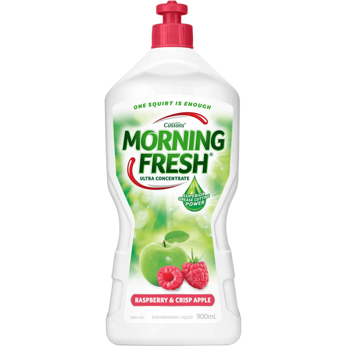 Morning Fresh Dishwashing Liquid  Raspberry & Crisp Apple 900ml