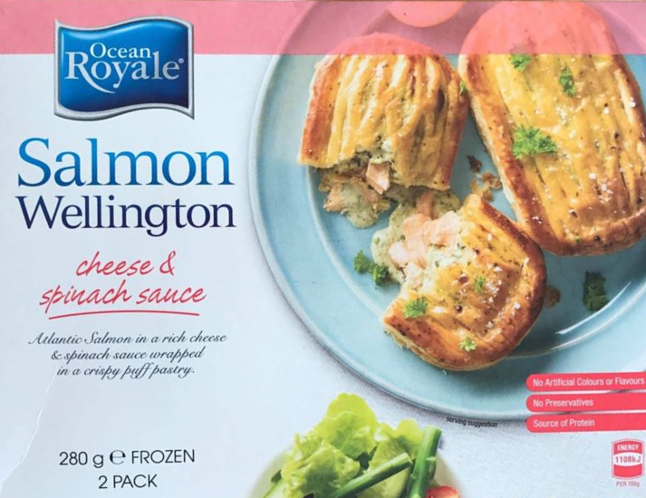 Ocean Royale Salmon Wellington - 2 pack 280gm