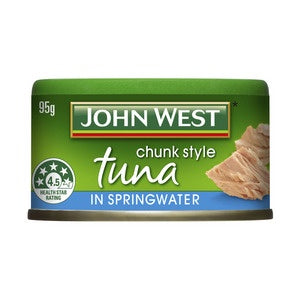 John West Tuna Chunks In Springwater 95g^