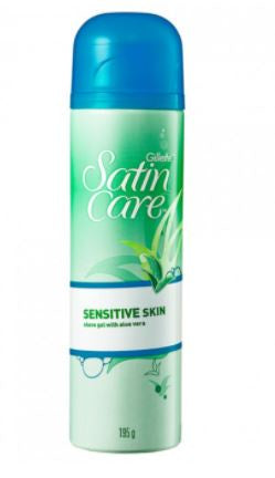 Gillette Satin Care Sensitive Skin Shave Gel 195g