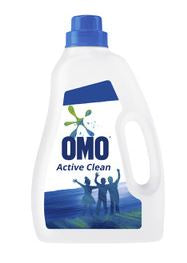 OMO Active Clean Front & Top Loader 2L^