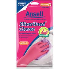 Ansell Silverlined Gloves Medium - Size 8