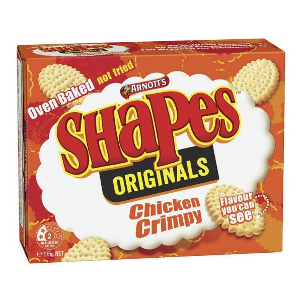 Arnotts Shapes Chicken Crimpy 175g^