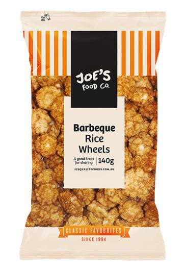 JC's  Rice Wheels Snacks BBQ 140g