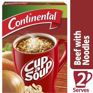 Continental Cup A Soup Beef with Lots of Noodles 2 Serves